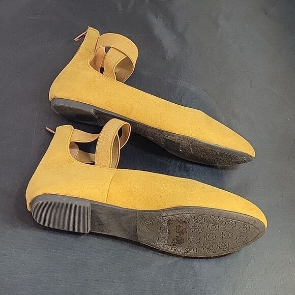 BRAND NEW TWISTED SLIP IN  STEP OUT  ELASTIC CROSS STRAP CLOSED TOE BALL… - Picture 10 of 14